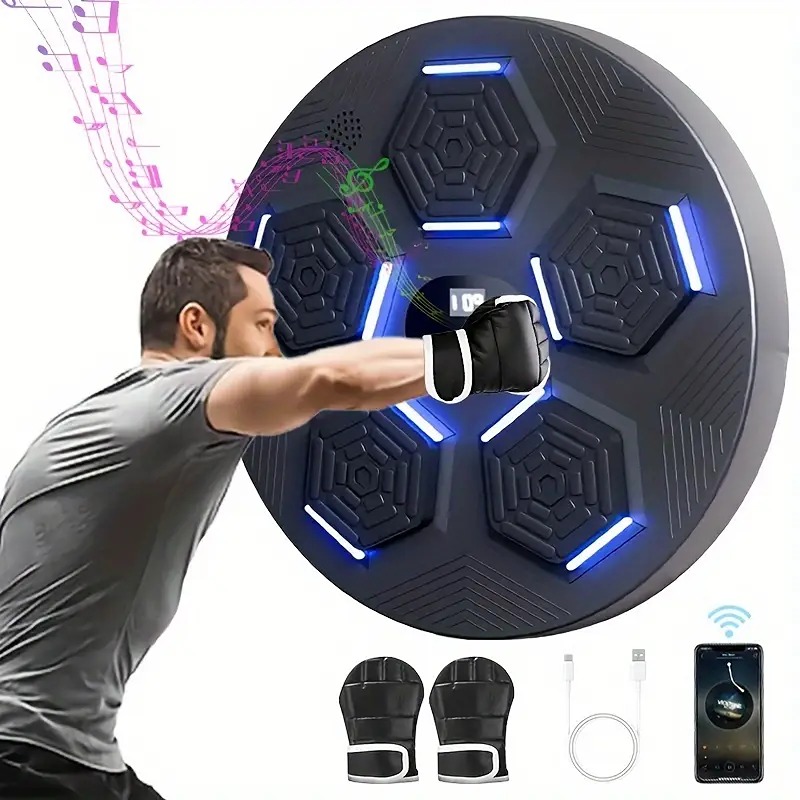 Mature Fitness Boxing System with Music