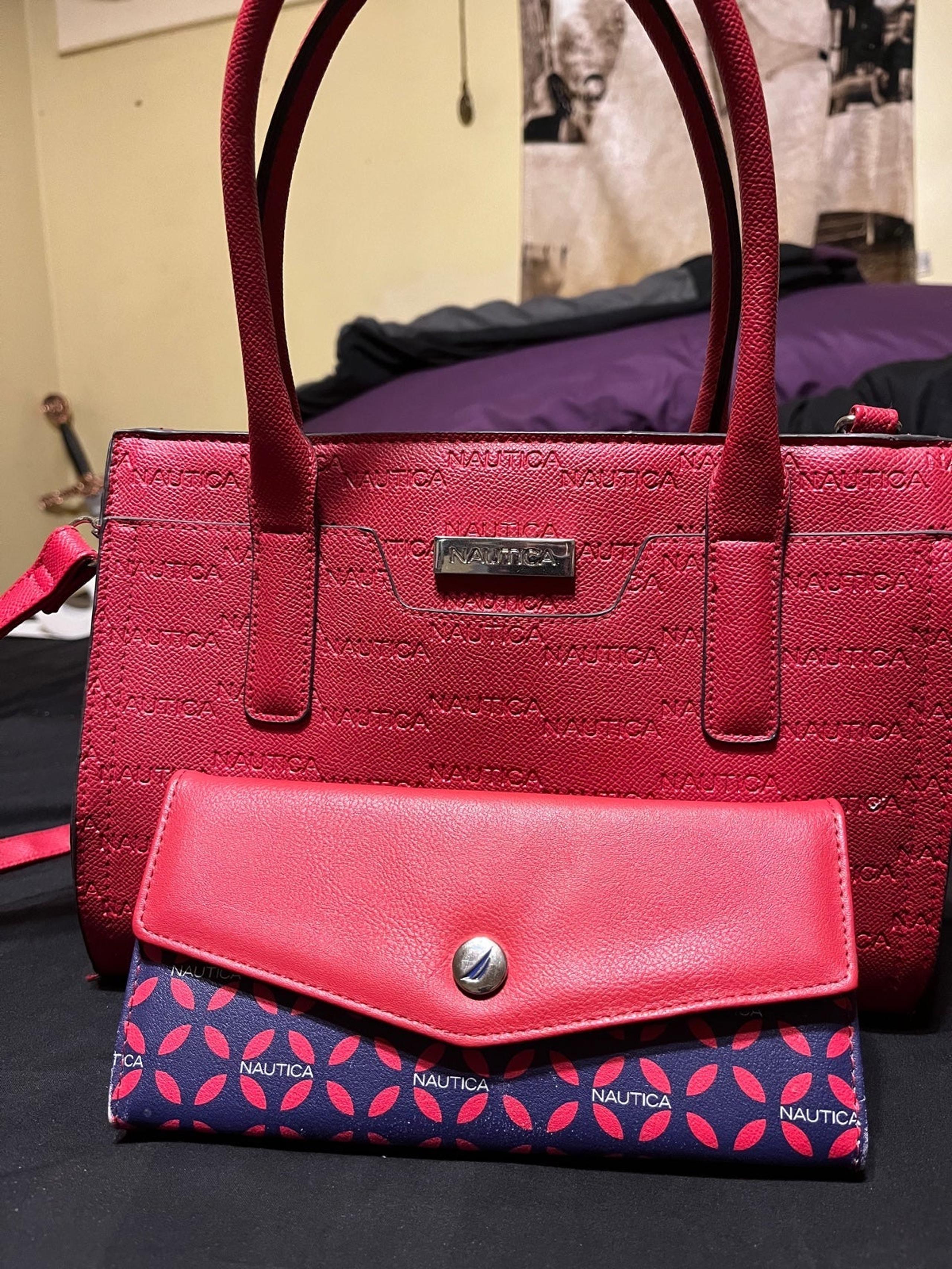 nautica zip closure handbags