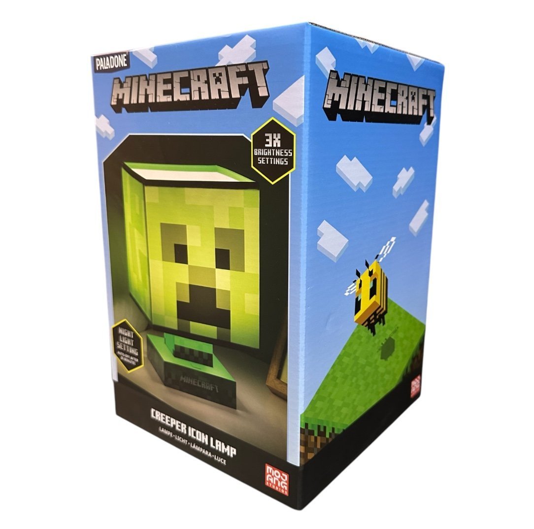 MINECRAFT CREEPER ICON LAMP - Collectible
