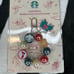 New Starbucks Korea Christmas 2023 Bubble Wreath Keychain