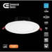 Commercial Electric 6 in. White Flush Round Wet Rated LED Integrated Recessed Li
