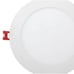 Commercial Electric 6 in. White Flush Round Wet Rated LED Integrated Recessed Li