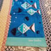 Vera Bradley Go Fish Blue Beach Towel-NWT