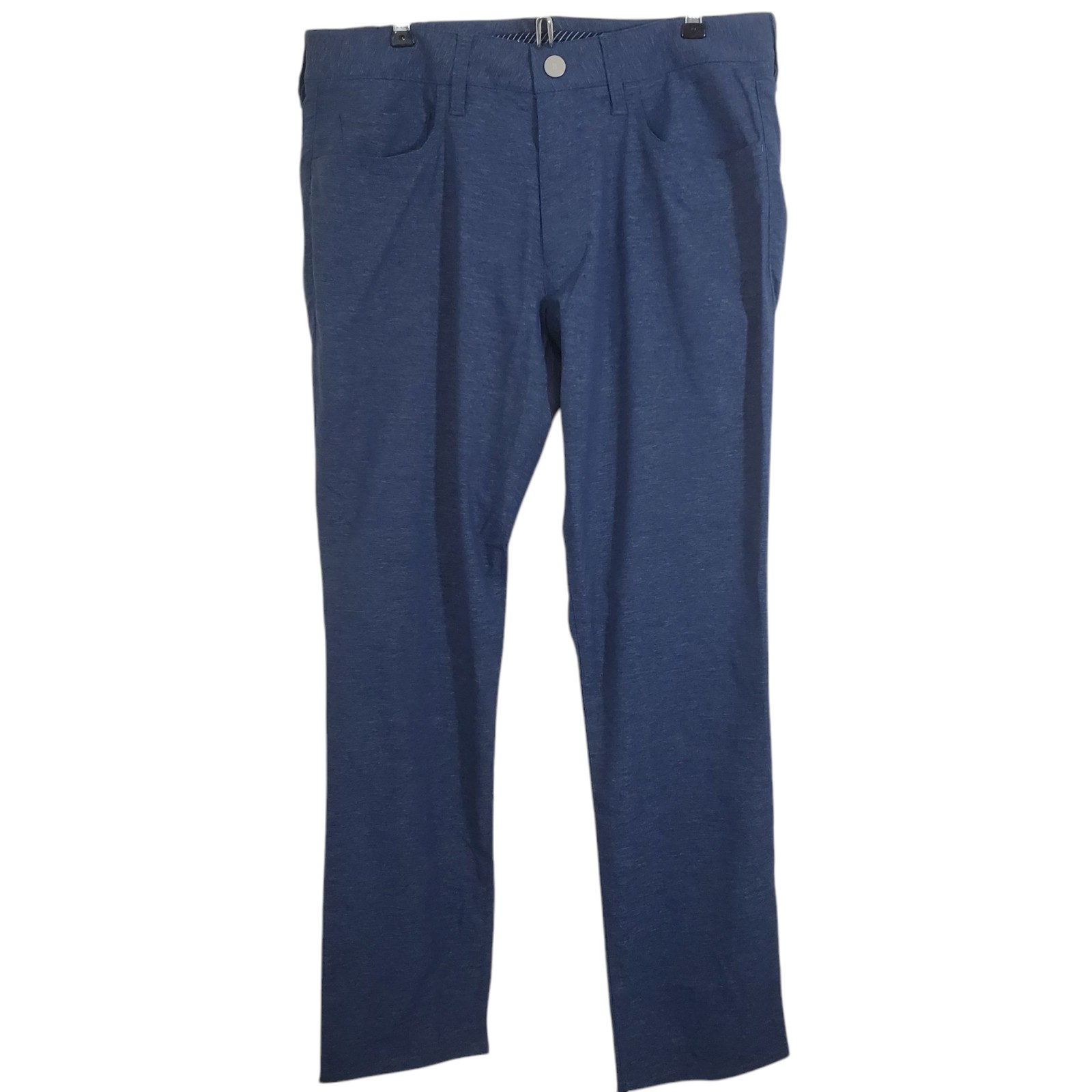 Bonobos Golf Pants Tailored Heathered Blue Performance NWOT Size 31 W 30 L