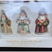 2006 Hallmark Keepsake Santas From Around the World Miniature Ornaments New! -C2
