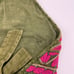 Free People | Green Magenta Pink South Coast Embroidered Halter Boho Crop Top M