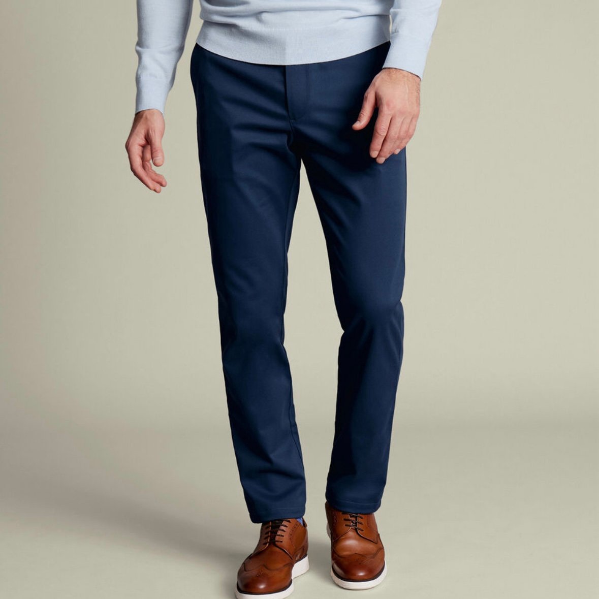 NWT Charles Tyrwhitt Ultimate Non Iron Chin Pants