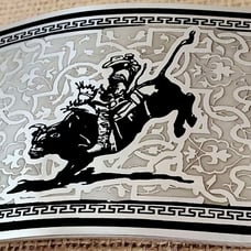 HEBILLA CHARRA VAQUERA COLEADERO RODEO H