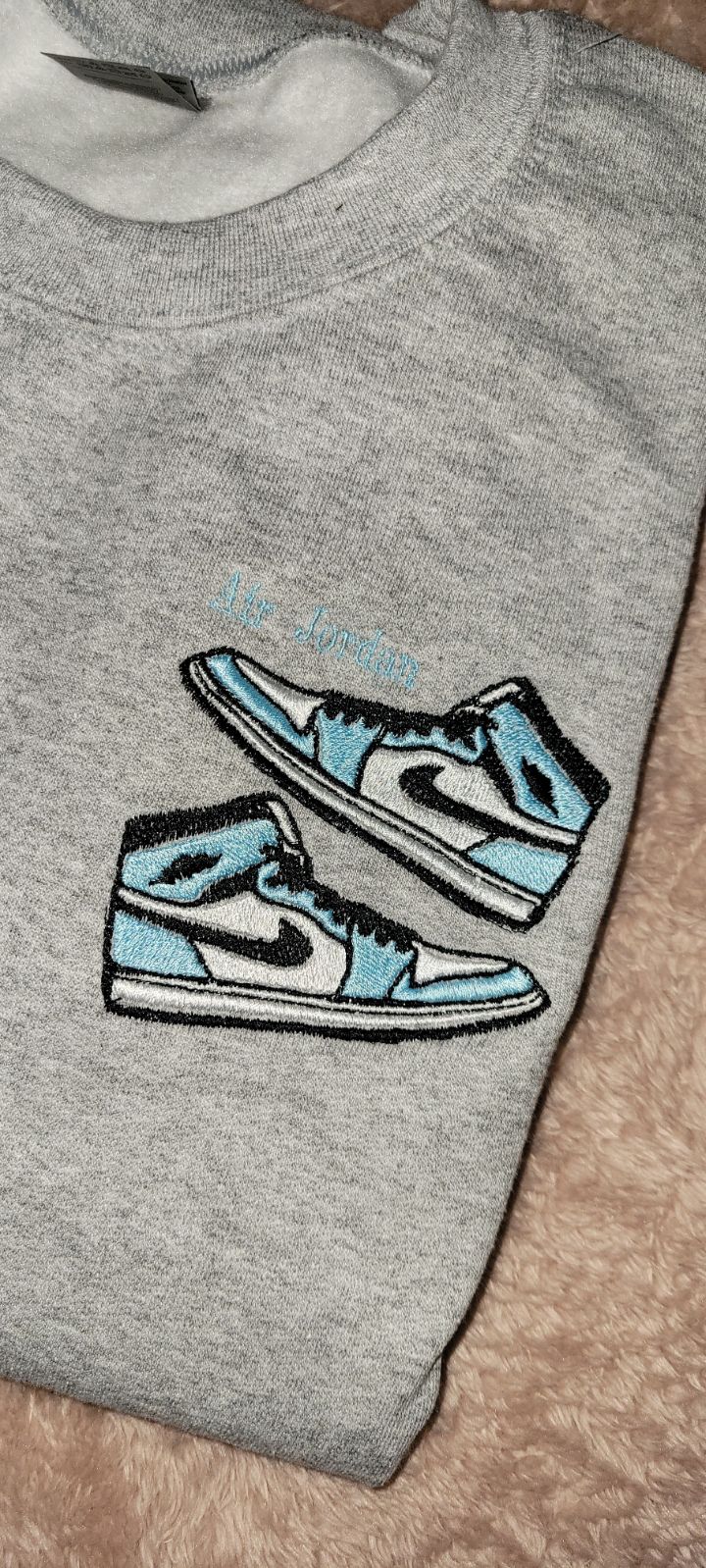 Embroidery Air Jordan sweatshirt
