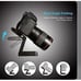 Z Flex Tilt Tripod Head Aluminum Alloy Folding Z Tilt Head Plate Stand Holder
