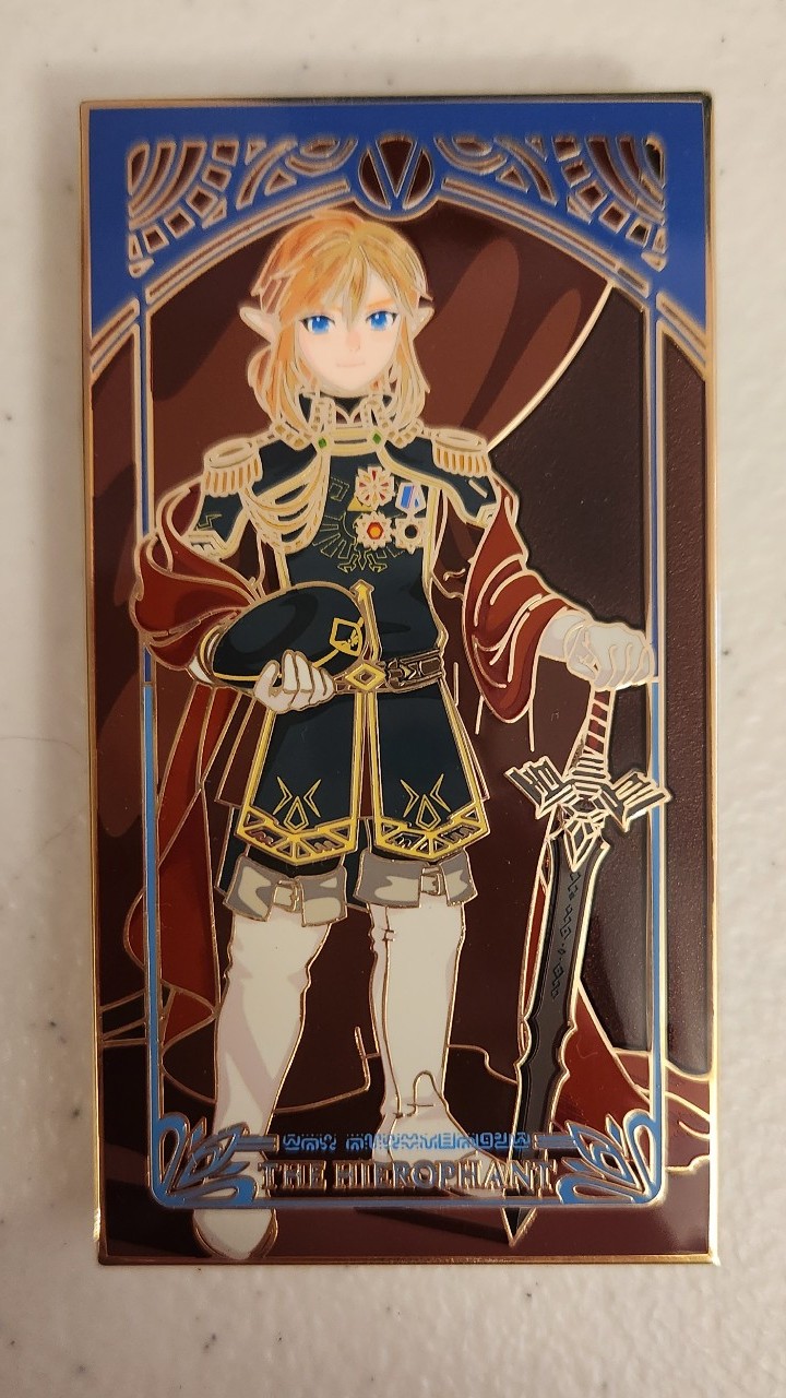 Zelda Tarot - The Hierophant OG Gold Variant