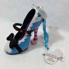 Disney Parks ALICE IN WONDERLAND Runway Princess Shoe Ornament Retired Holiday