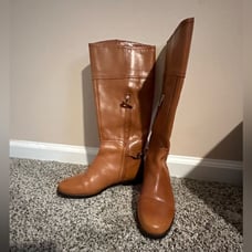 Ralph Lauren Lauren Tall Leather Riding Boots 11739 - Size 6B
