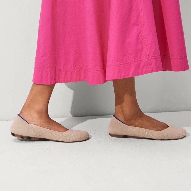 Rothy’s The Flat in Ecru Women’s Size 10 NEW