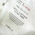 Nili Lotan Boyfriend Bermuda Shorts in Cream Wash Raw Hem Size 27 NWT