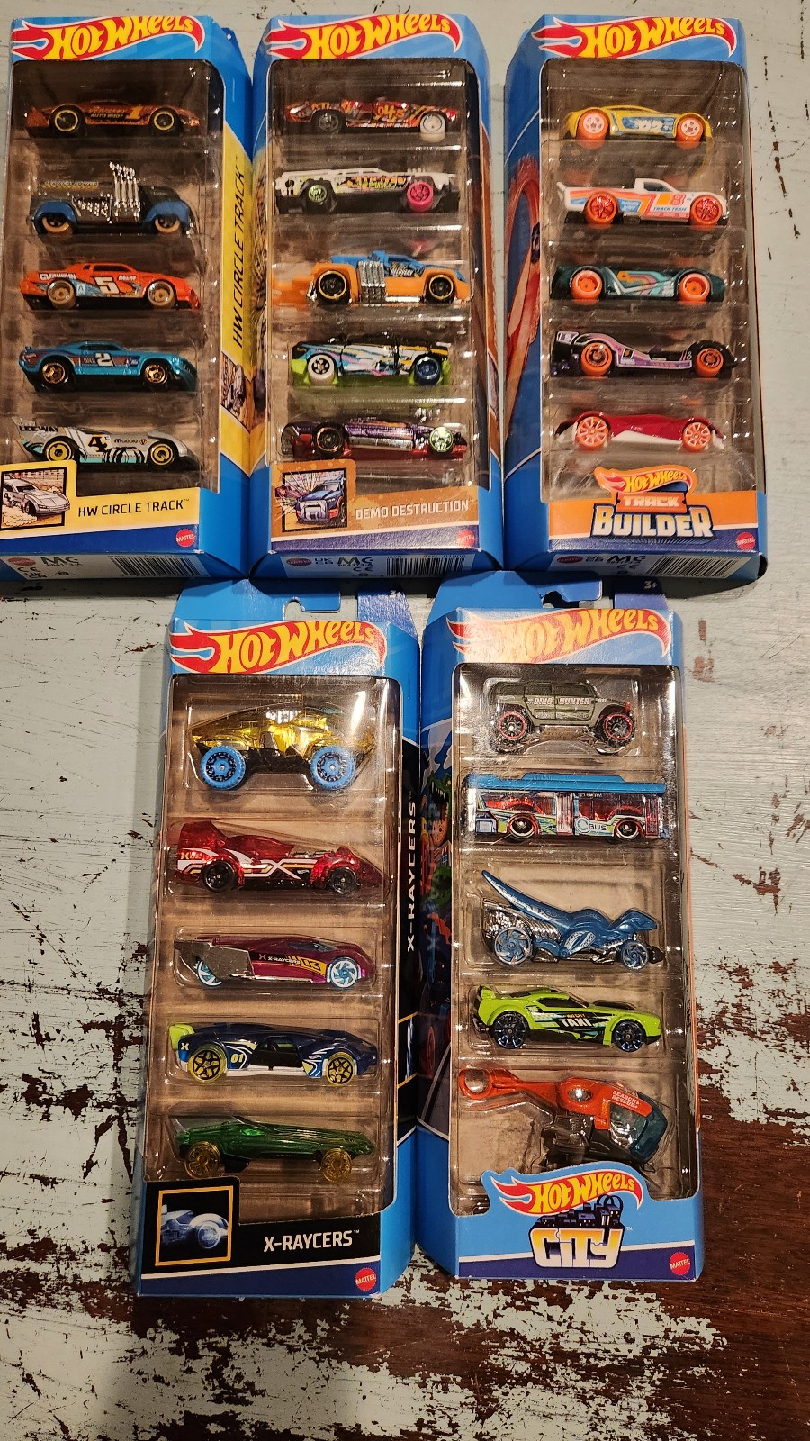 NEW Hot Wheels Bundle 5-pack lot of 5