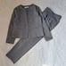 Excellent Condition Natural Beauty Basic Sharkskin Suit Pantsuit