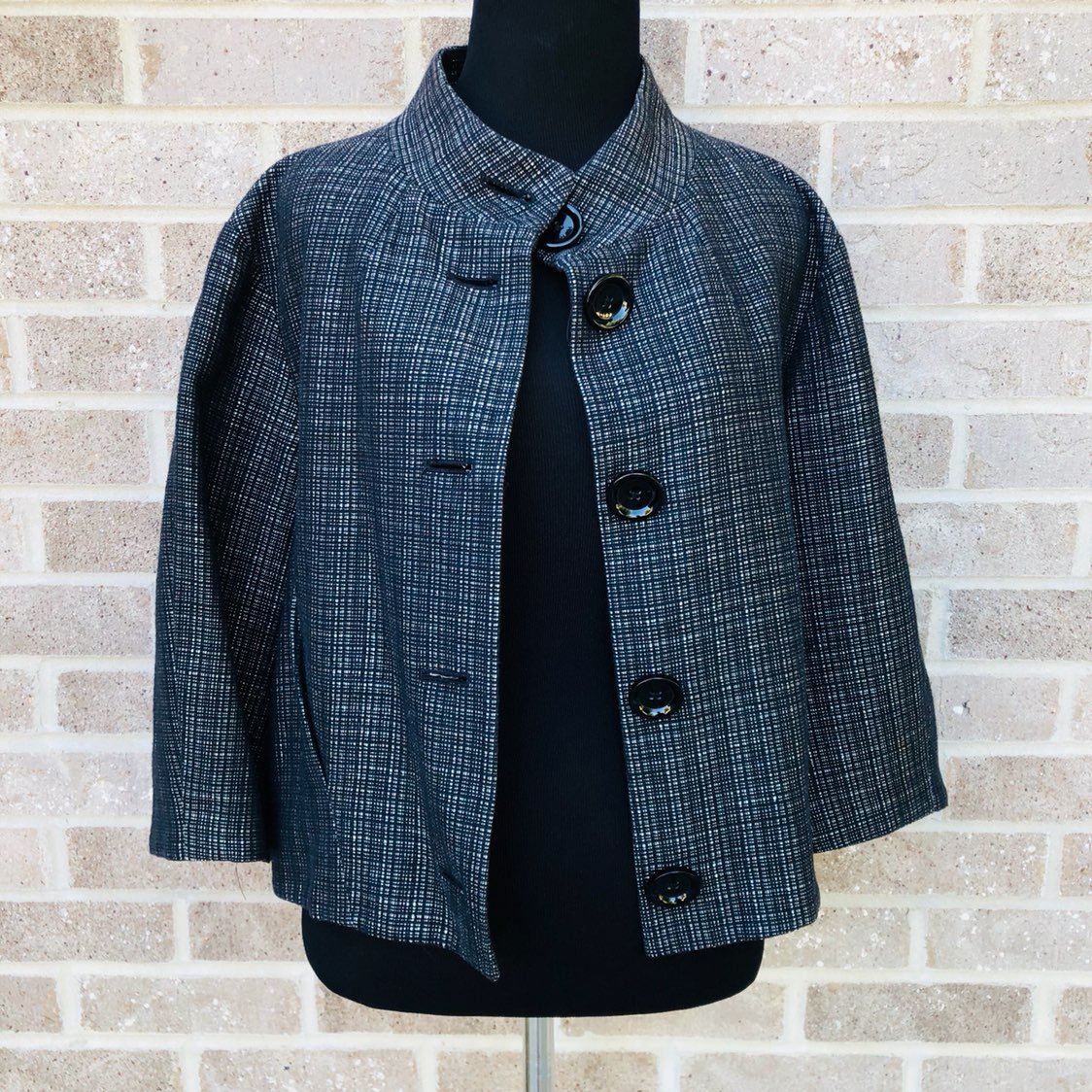 Michael Kors Cropped Swing Jacket (L)