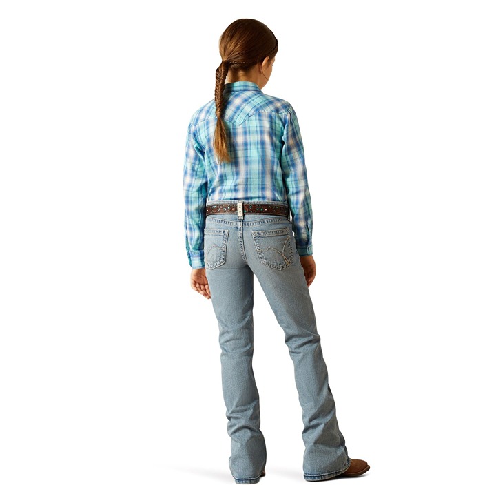 Ariat Youth Girl's 7R Lennon Denim Trouser Jeans Colorado 10051617