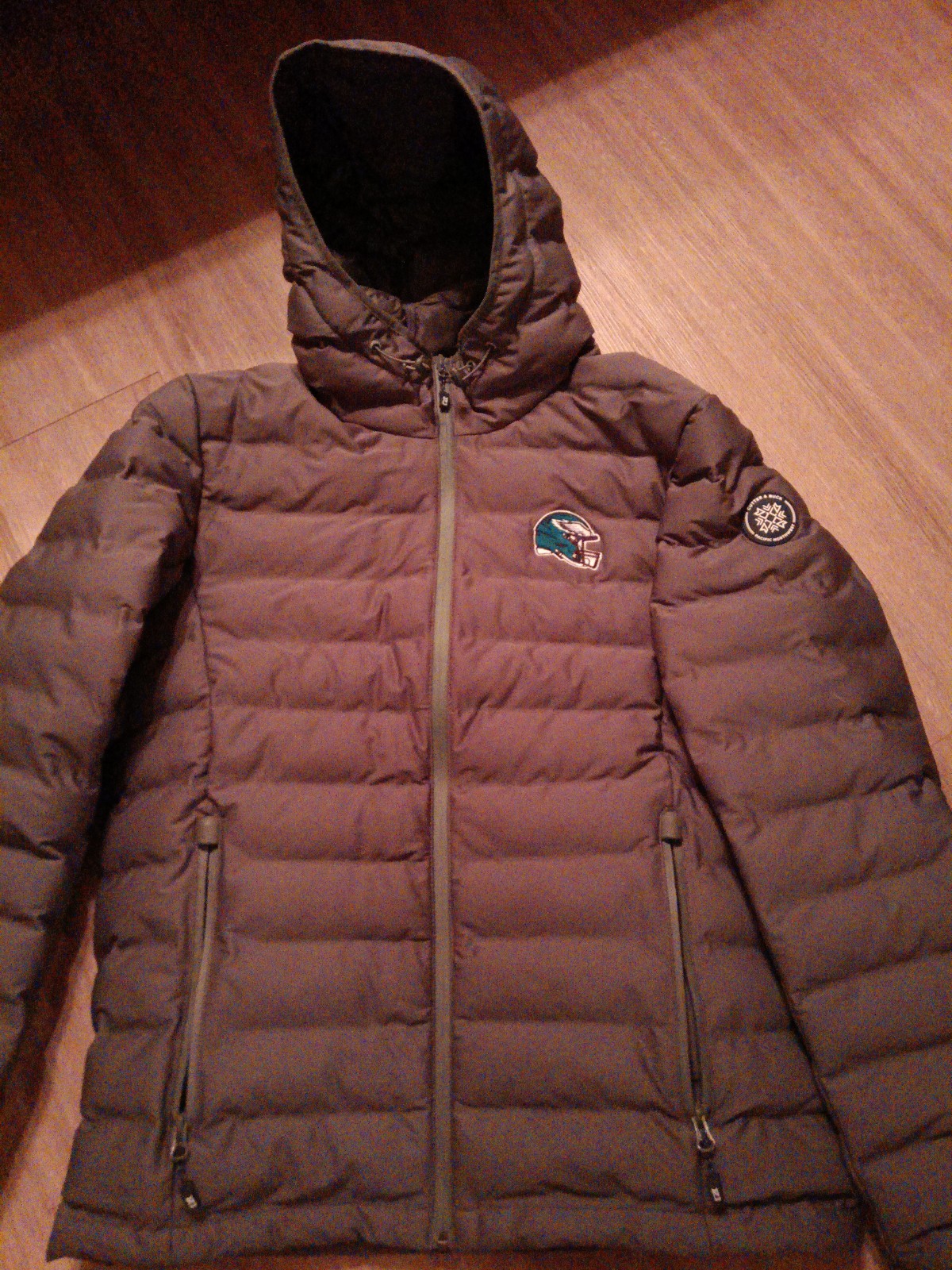 Philadelphia Eagles cutter and buck winter heavyweight men's jacket