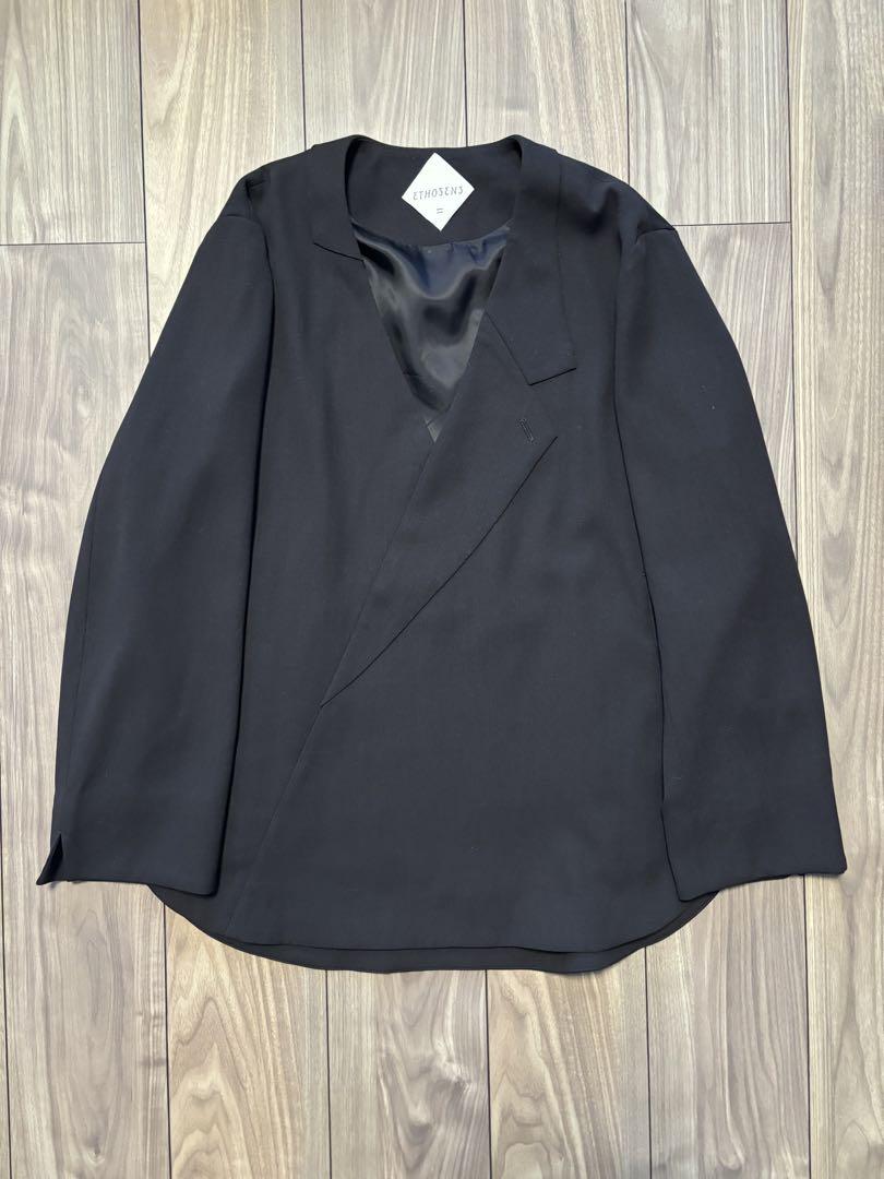 21AW ETHOSENS Wool Pullover jacket