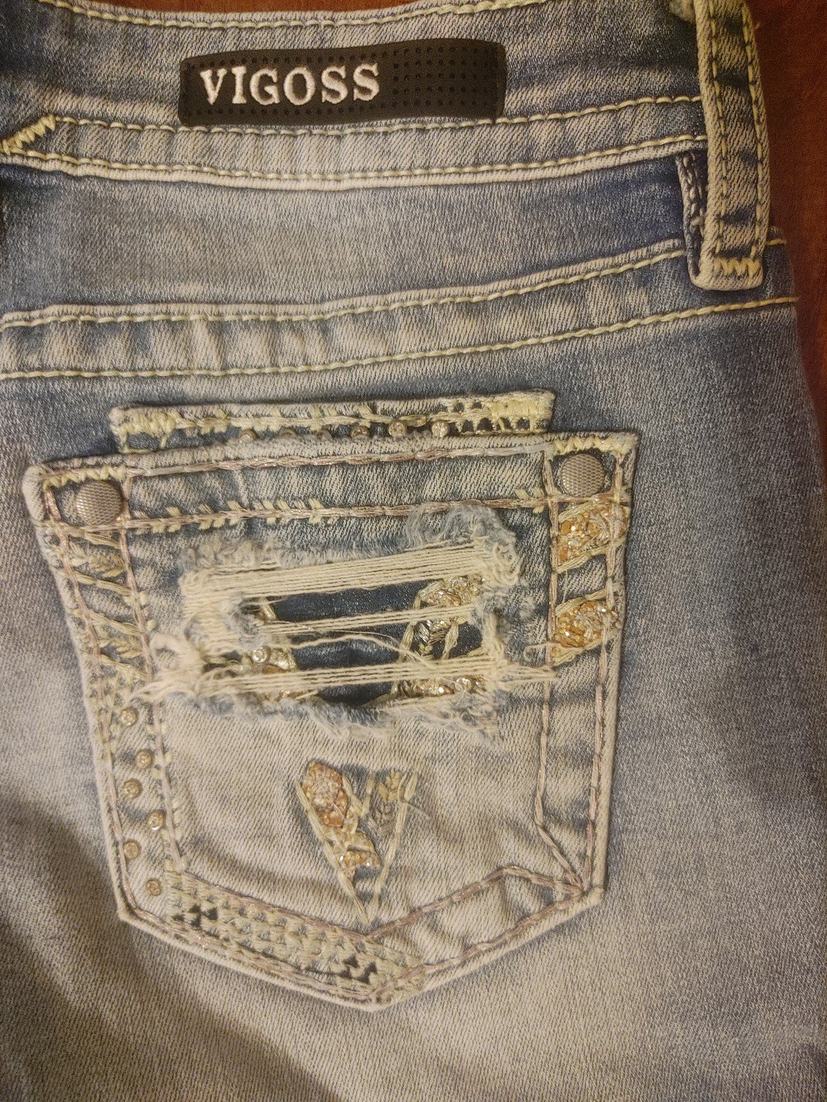 NWT Ladies Vigoss Jeans Size 1/2
