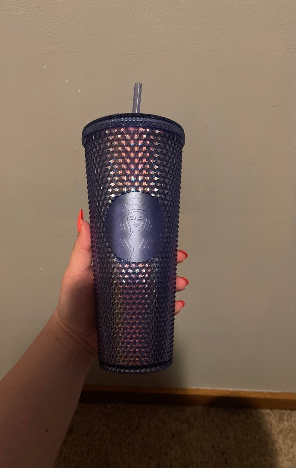 Starbucks Disneyland Purple 50th Anniversary Tumbler