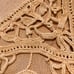 Antique Linen Table Runner Piano Scarf Ornate Filet Lace Embellishments Tassels