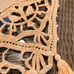 Antique Linen Table Runner Piano Scarf Ornate Filet Lace Embellishments Tassels