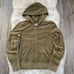 Y2K Juicy Couture Olive Green Terry Zip up Hoodie