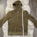 Y2K Juicy Couture Olive Green Terry Zip up Hoodie