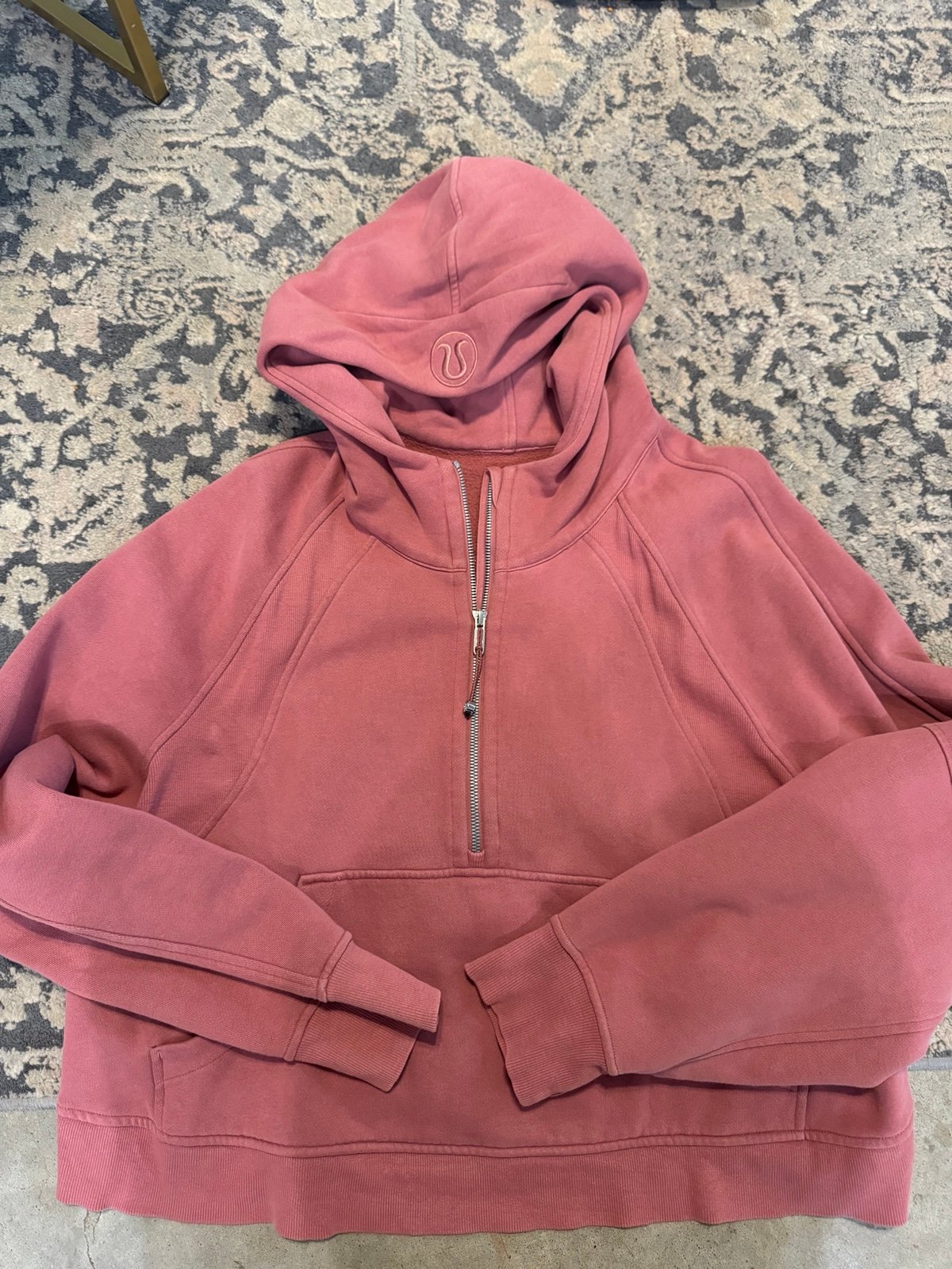 LULULEMON SCUBA HALF ZIP PINK