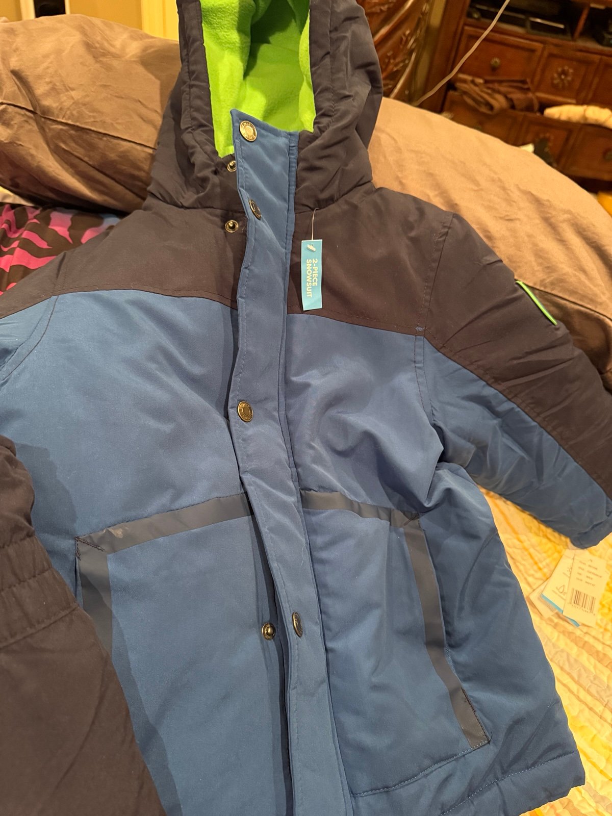 Carter's Boys' new 2-Piece Skisuit Snowsuit size 5/6