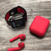 Pack of smart watch and earphones