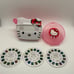 Sanrio Hello Kitty view-master Pink Kitty Viewer & Reel Storage Case Rare