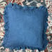 Vintage Ralph Lauren Euro pillow Sham denim medium dark wash
