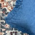 Vintage Ralph Lauren Euro pillow Sham denim medium dark wash