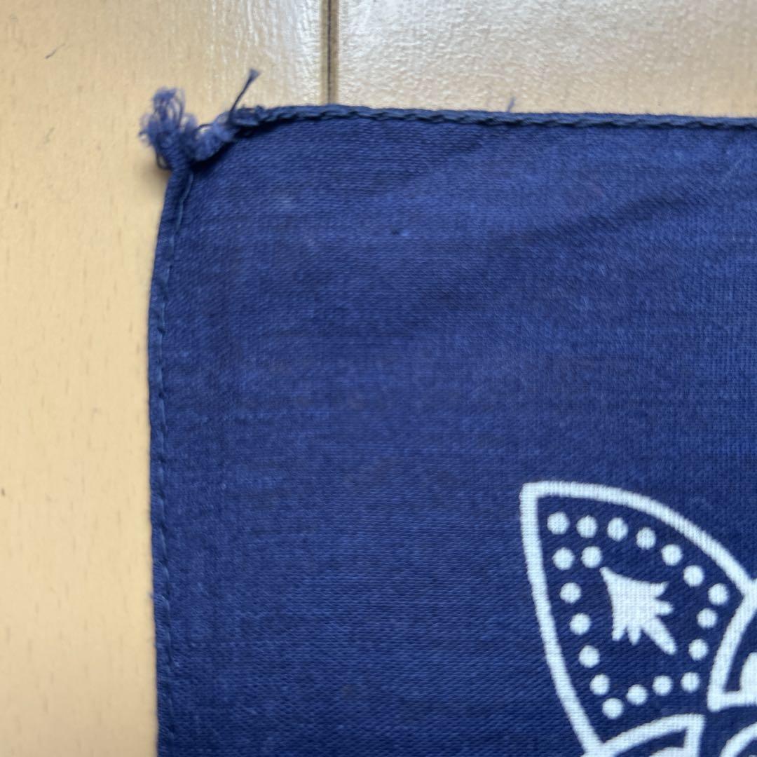 【特別送料無料！】 bandanna Vintage 60's with pattern. cross iron an 小物