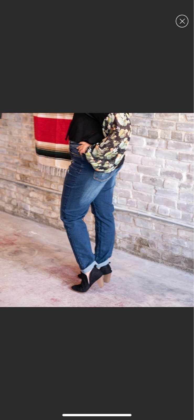 L&B boyfriend jeans plus size 24
