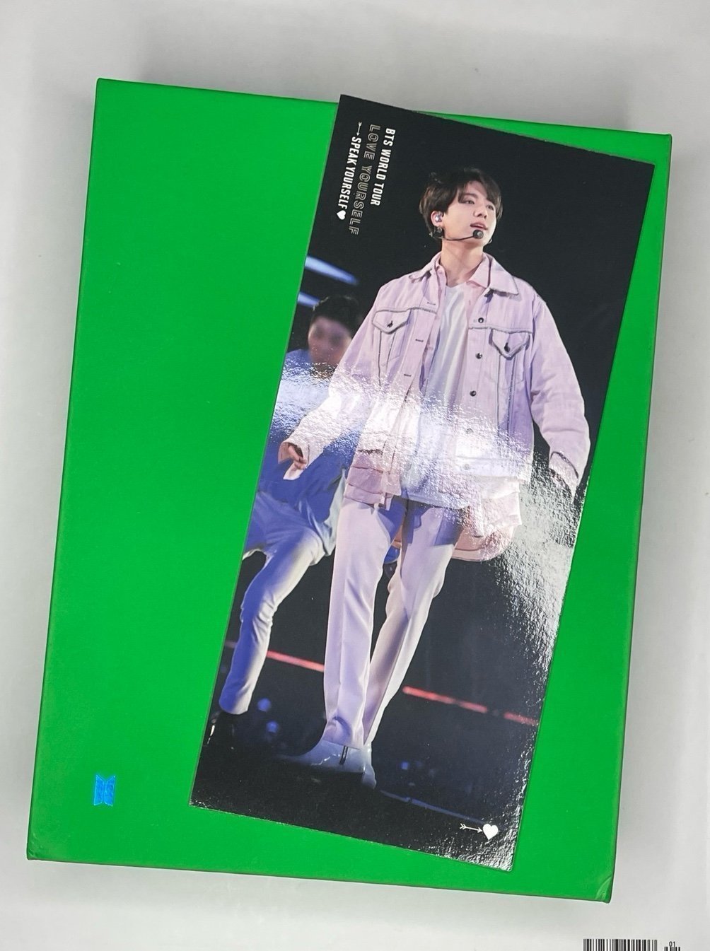 BTS Love Yourself Sao Paulo DVD with Jungkook Bookmark