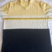 300 Roberto Collina Size 48(M) Knit Stripe Polo Sweater Top EUC