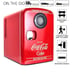Coca-Cola 6-Can Mini Fridge Cooler/Warmer with Bluetooth Speaker Brand New
