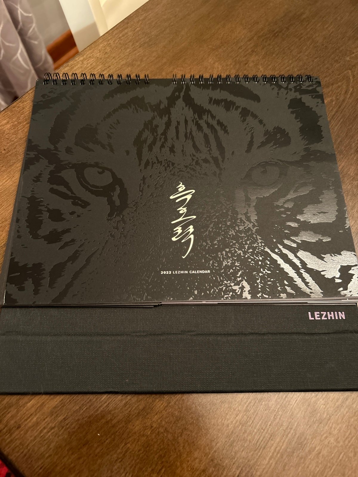 Lezhin black tiger calender 2022