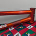 mid school bmx frame Pro Grade Lite Weight Translucent Orange 20in 5lbs Frame