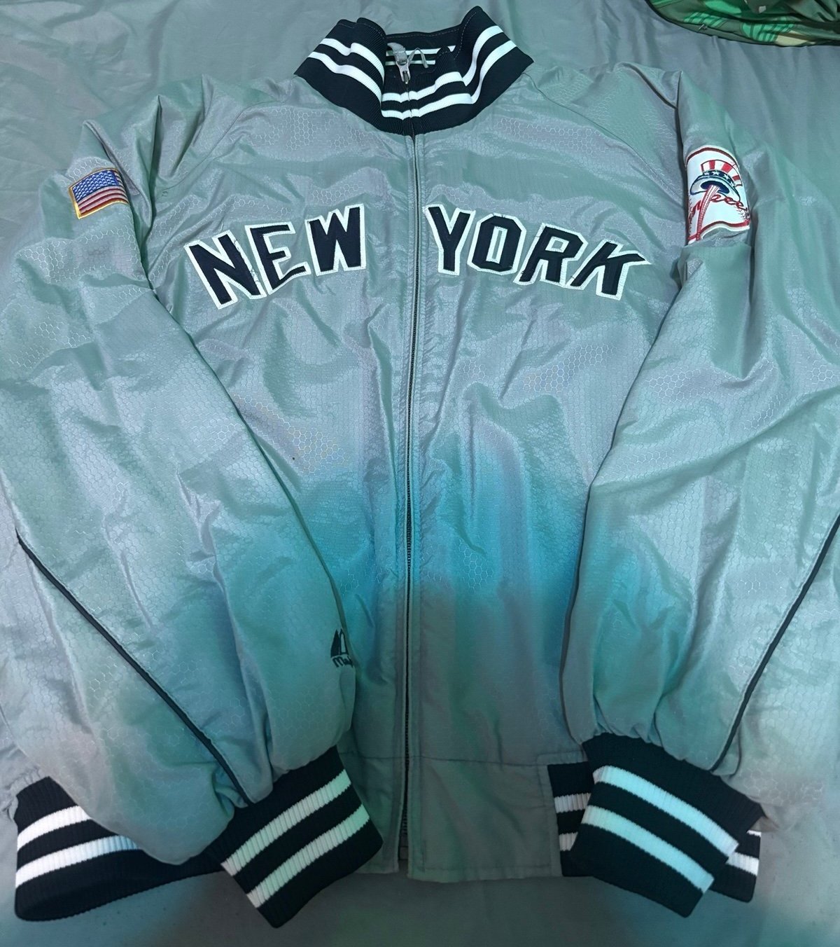 NEW YORK YANKEES BASEBALL JACKET by MAJESTIC