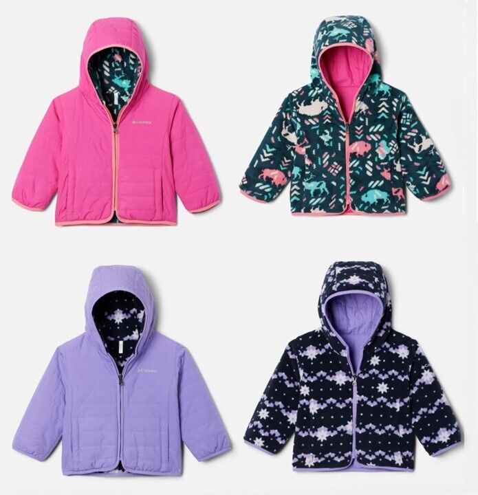 Columbia Toddler Girls' Double Trouble Jacket (Choose Size/Color) NWT