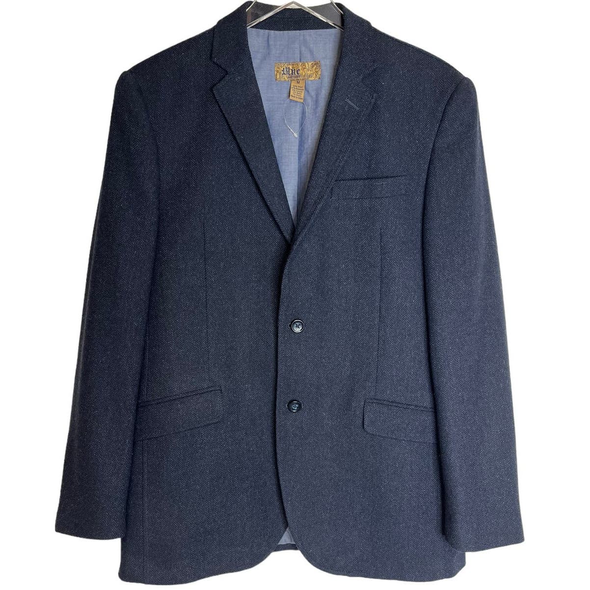 Pronto Uomo Blue Wool Sportscoat NWOT
