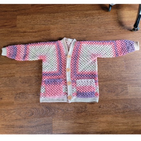 Over Sized XL/XXL LONG with pockets CHUNKY CARDIGAN SWEATER
