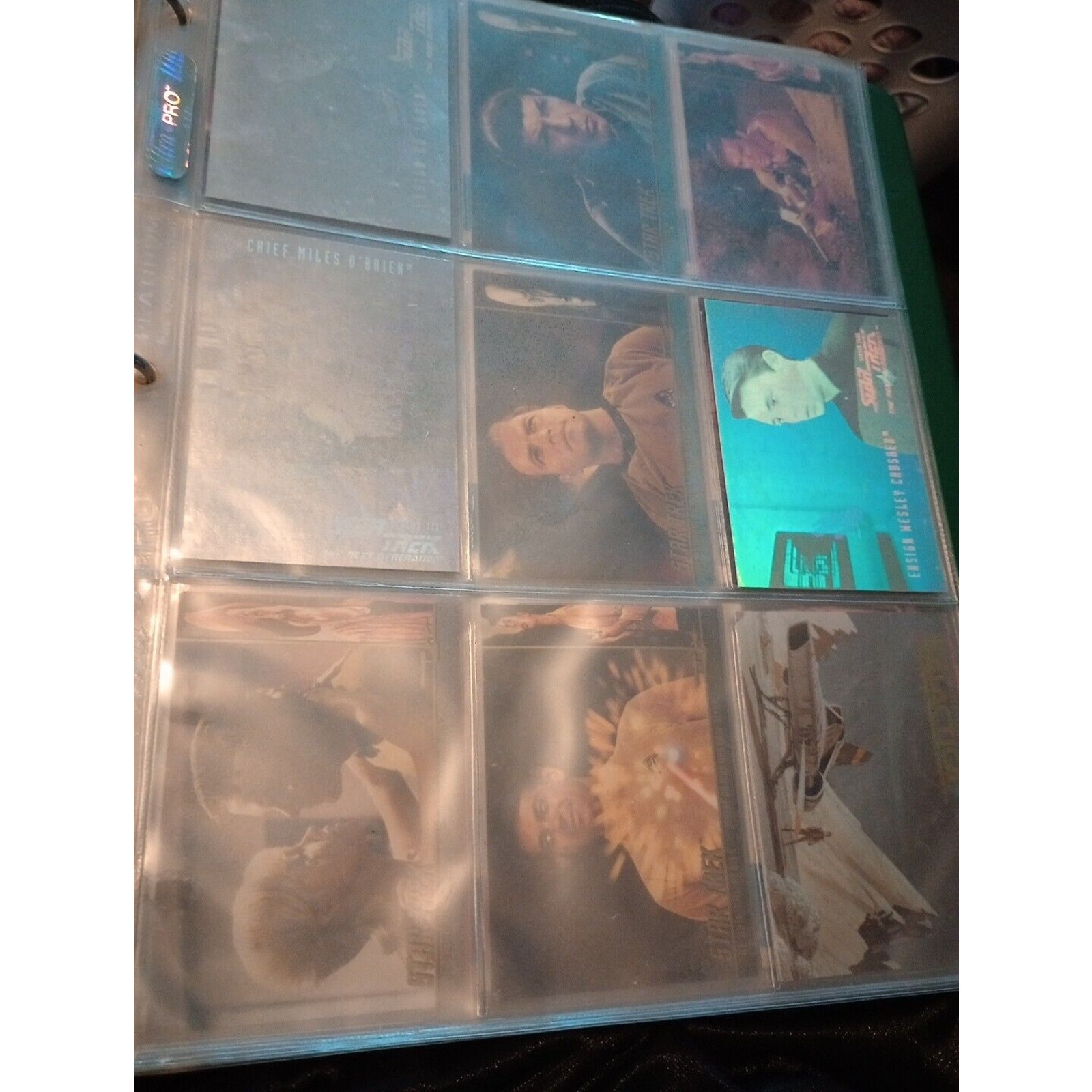 Various Star Trek Groups Of Cards From Tng To Original Series To Holofoils 180+