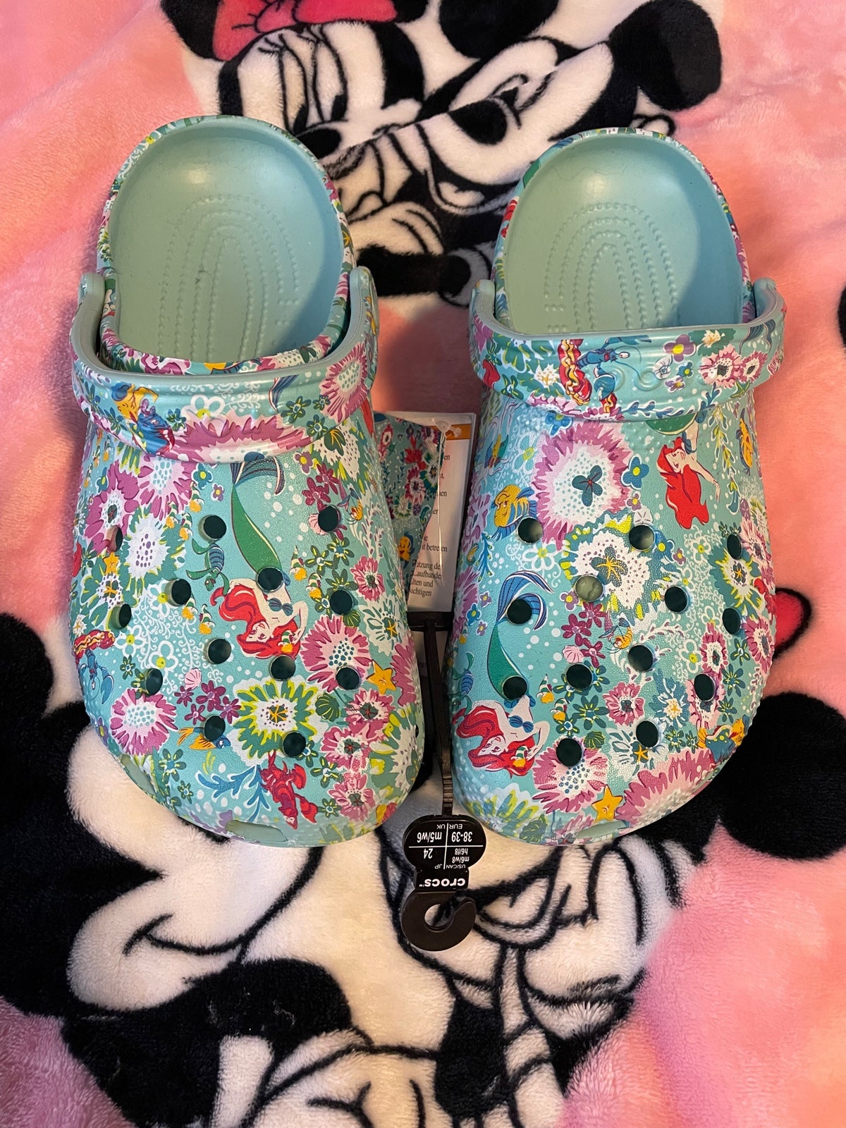 Vera Bradley Disney The Little Mermaid Crocs M6/W8